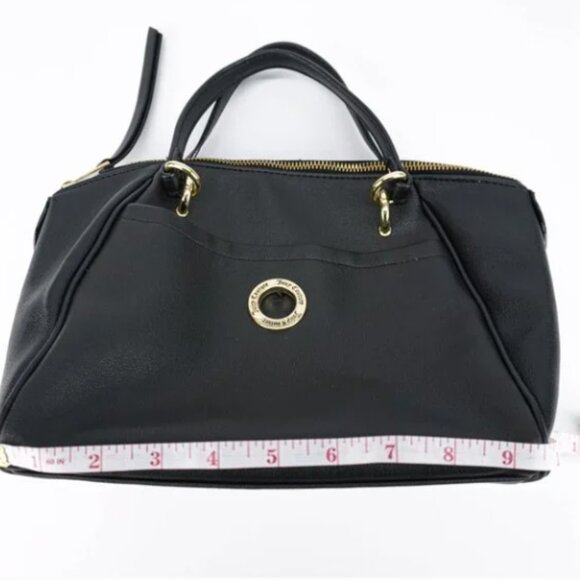 JUICY COUTURE Black Pebbled Leather Handbag - Picture 12 of 14